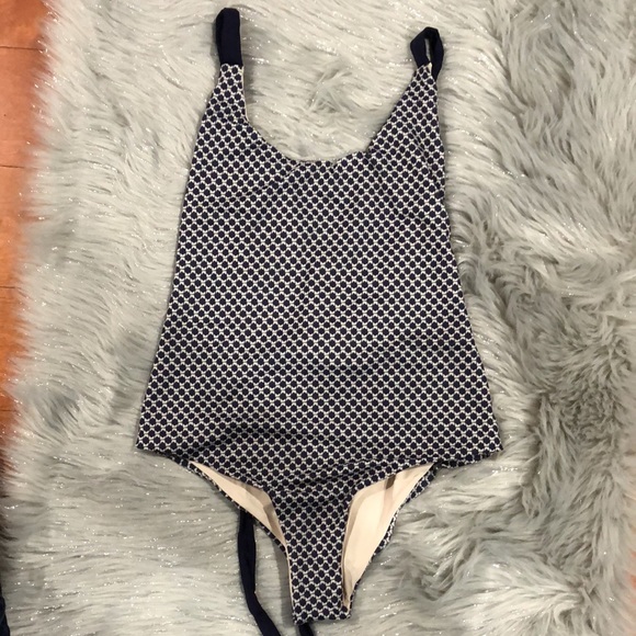 Tavik Womens Sicily One Piece Navy Blue Tank Swimsuit - Picture 4 of 14